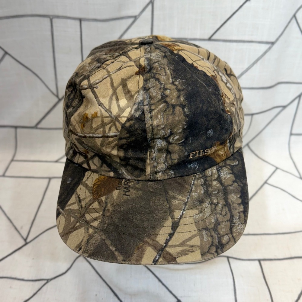 Filson‎ Insulated Camo Hunting Cap L Brown RealTree Ear Flap Quilted Lining